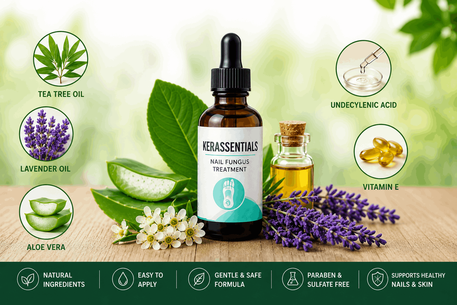 Kerassentials natural ingredients